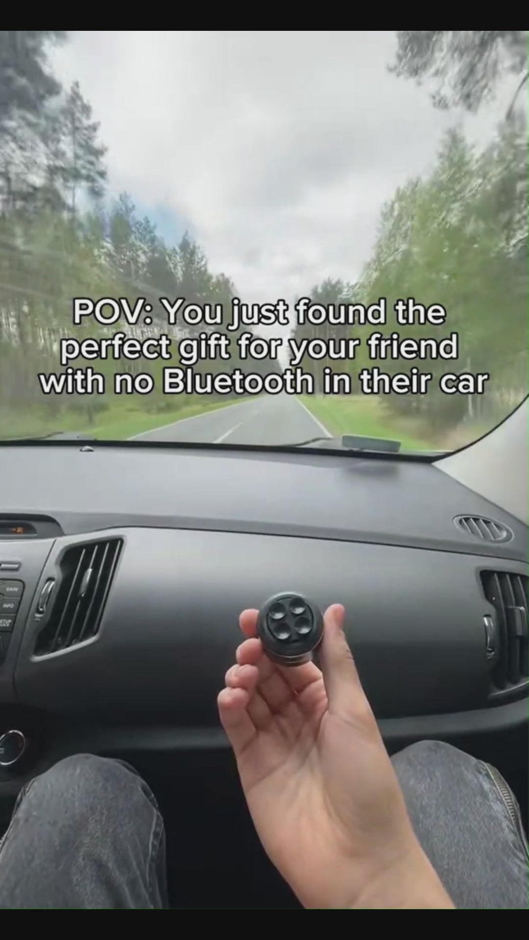 BoneWave 2025 – Bluetooth TWS Knochenleitungs Lautsprecher mit FM Radio